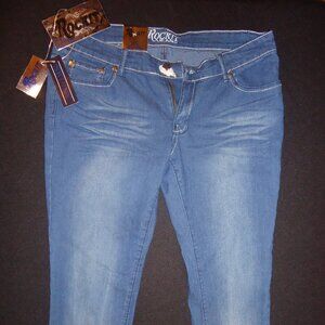 Size 13/14 Rockit Blue Jeans, New With Tags